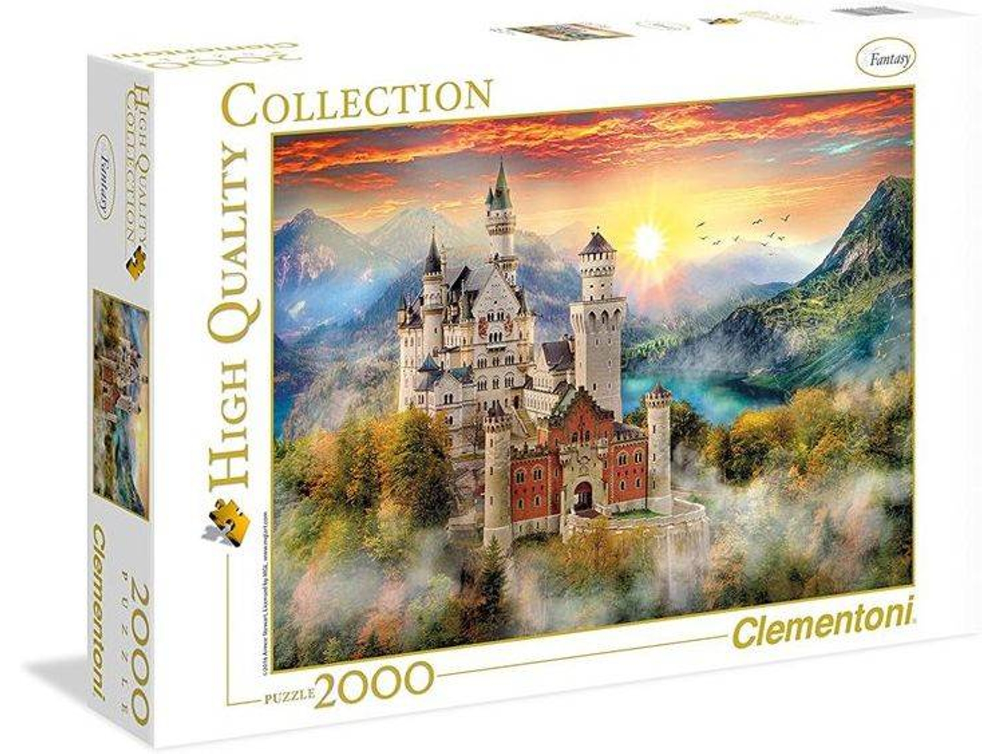 Puzzle CLEMENTONI Neuschwastein (2000 Piezas)