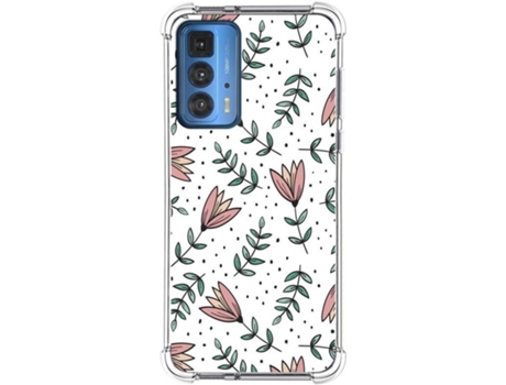 Carcasa Motorola Edge 20 Pro TUMUNDOSMARTPHONE Dibujos Antigolpes Flores 01 Multicolor