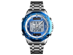 Skmei 1493 Reloj Hombre Digital Quartz Deportivo 3atm Impermeable Con Temporizador Alarma