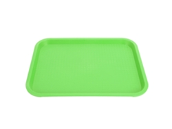 RNEMITERY Bandejas multifuncionales de plástico para servir comida rápida, diseño elegante y conciso, resistentes al calor para cafeterías y restaurantes.