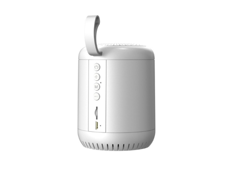 Altavoz Bluetooth Mini MOROROR(Blanco - Autonomía: Hasta 8 horas - Alcance: Hasta 10 m)