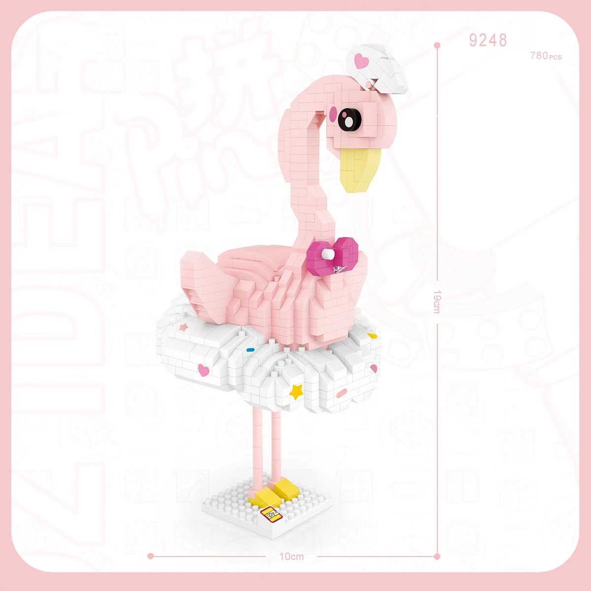 (swan) Creativo Animal Y Naturaleza, Mini Bloques De Construcción, Modelo Ensamblado Bloques De Construcción Juguetes Regalos Para Niños