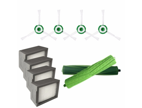 Aspiradora Robótica filtros Hepa cepillos para Irobot Roomba I7 I7/I7 Plus E5 E6 E7 piezas de Robot aspirador Accesorios