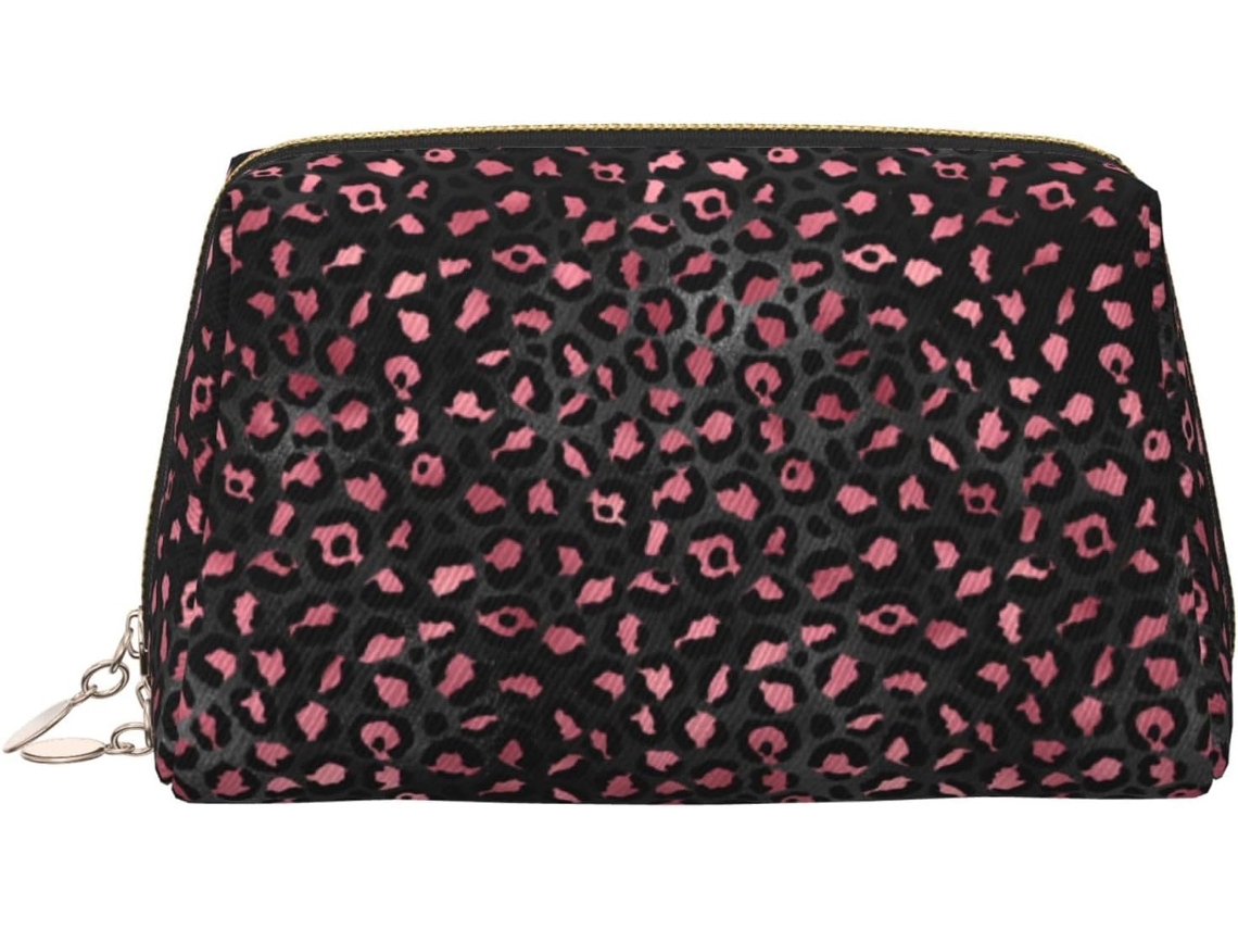 Neceser De Viaje Cuero Organizador Para Mujer Diseño Estampado Vacaciones