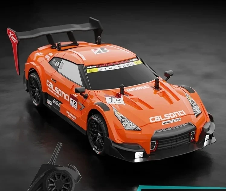 (naranja) Coche De Carreras De Derrape Con Control Remoto De 2,4 G, Todoterreno 4x4, Campeonato, Coche De Control Remoto