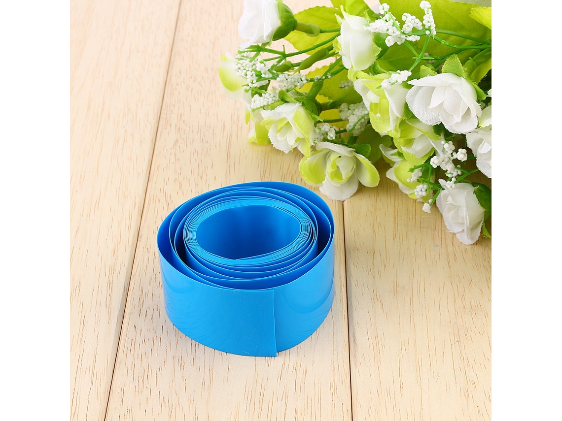 Omni-manguito Termorretráctil De Pvc Para Baterías 18650 18500, 29.5mmφ18.5mm, Longitud 2m