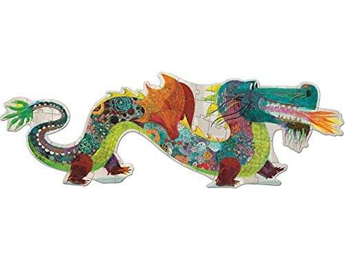 Puzzle DJECO Leon The Dragon Giant Floor Jigsaw Puzzle (Edad Mínima: 3)
