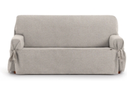 Funda de Sofá 3 Plazas EYSA Universal Premium Valeria Tejido Elástico (230 x 70 x 110 cm - Poliéster y Algodón - Lino)