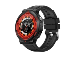 Reloj inteligente KT75 azul con pantalla HD de 1,53 pulgadas, potente linterna, llamadas Bluetooth, modos multideportivos, reproducción de música, Mdug