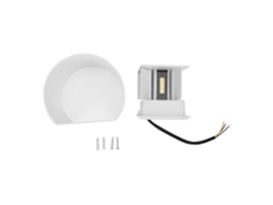 2026-lámpara De Pared Led Exterior 12w Ip65 Impermeable Aluminio Luz Cálida Blanco Ac85-265v