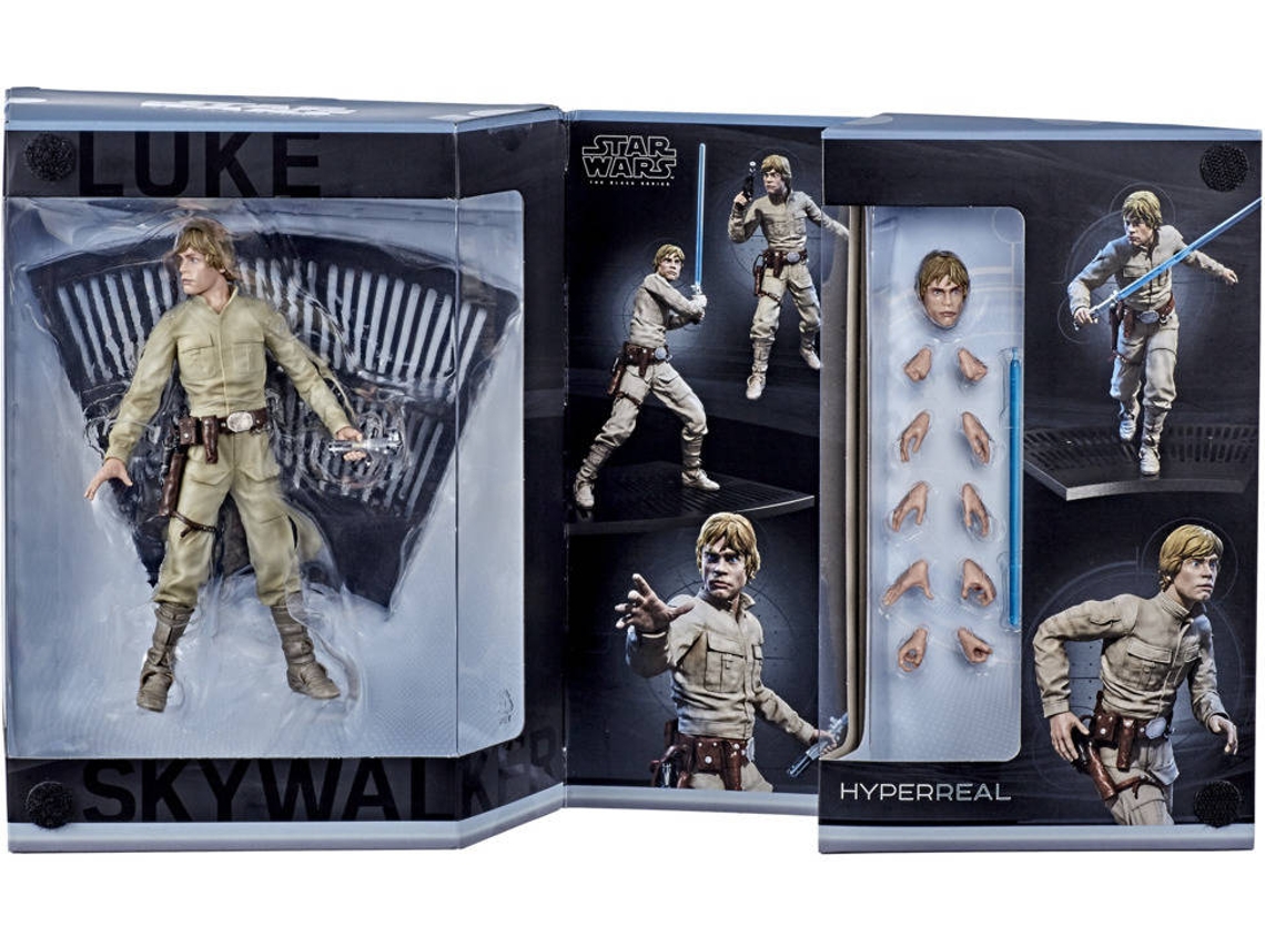 Figura de Acción STAR WARS Luke Skywalker Hyperreal The Black Series (Edad Mínima: 14 años)