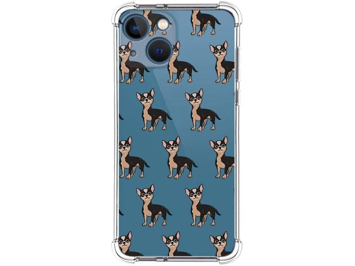 Carcasa iPhone 13 Mini (5.4) TUMUNDOSMARTPHONE Dibujos Antigolpes Perros 11 Multicolor