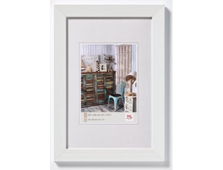 Marco para fotos Grado Marco de madera tamaño 40X60 cm blanco MY PERFECT DESIGN