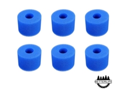6 Cartuchos De Espuma Filtrante S1, Cartuchos De Espuma Reutilizables Y Lavables Para Filtros De Piscinas.