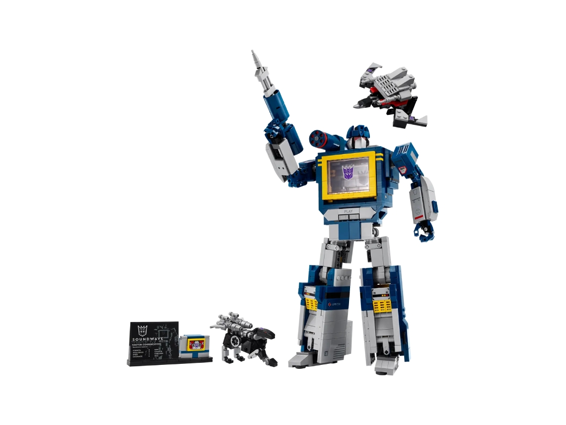 Iconos Transformers Soundwave 10358 Lego