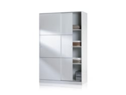 Armario puertas correderas Top Blanco Brillo 120 x 200 x 50cm cm