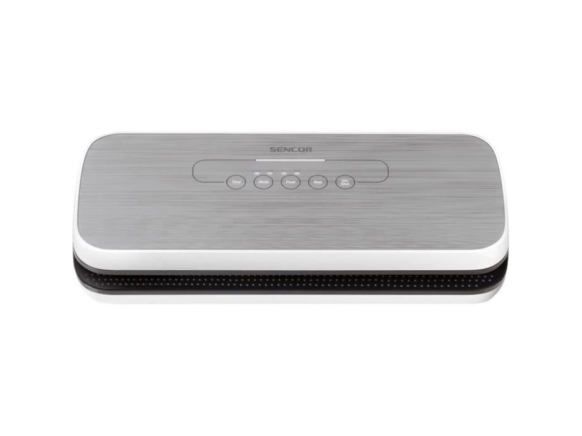 Selladora al vacío Sencor 0910wh SVS 3010GY de 110 W, de plástico blanco y gris