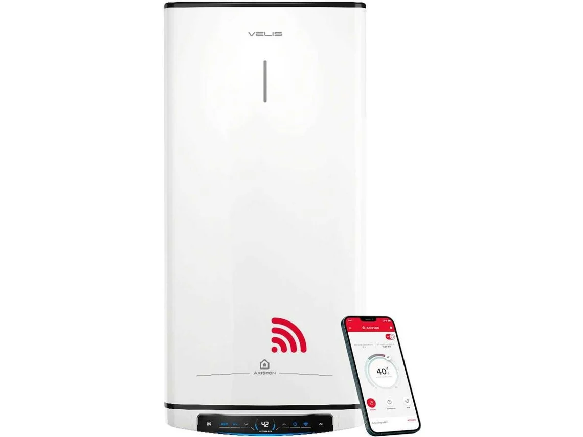 Termo Eléctrico VELIS Pro Wifi PT100 (8 bar - 100 L)