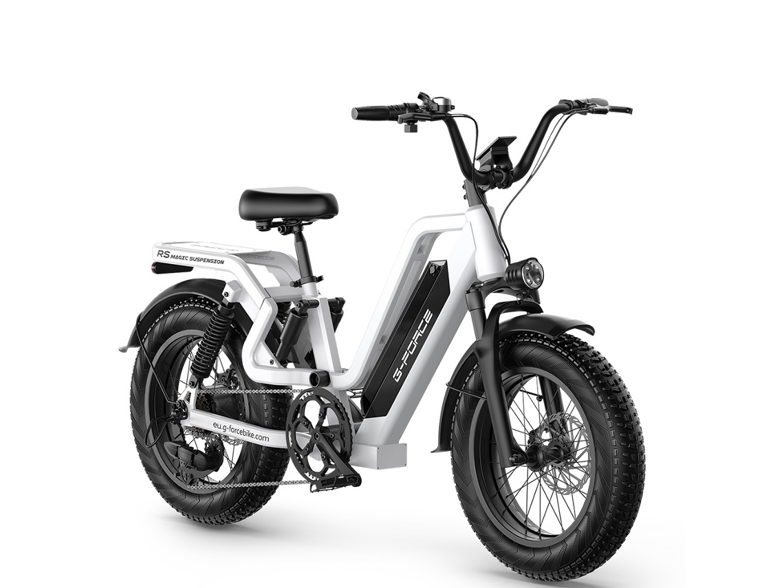 Bicicleta Eléctrica G-force Rs St, Batería Extraíble De 48 V Y 15 Ah, Shimano De 7 Velocidades.