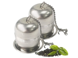 Bola De Té De Acero Inoxidable Con Malla Microporosa, Apta Para Hierbas, Especias Y Condimentos*.