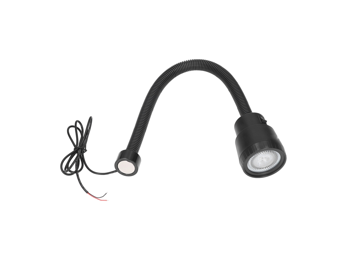 2026-luz De Trabajo Led Magnética 3w Con Cola Flexible Universal Para Máquinas 24v Luz Blanca Base Magnética