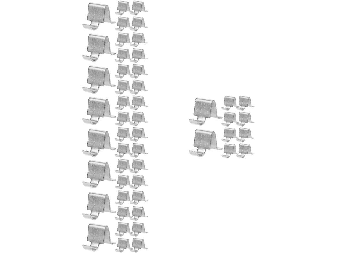 5 Soportes, 10 Juegos De Accesorios Para Carpetas, Soportes Para Grapas