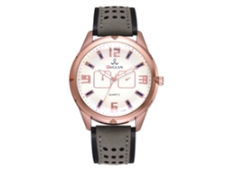Elegante Y Sencilla Pulsera Para Hombre, Accesorio De Joyería, Regalo, Reloj De Cuarzo Dorado, Pulsera De Pu