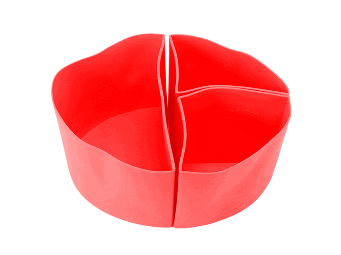 Revestimiento divisor para olla de cocción lenta 3 en 1, 6 cuartos, silicona, seguro, fácil de limpiar, accesorio de cocina