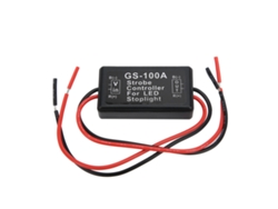Módulo De Control De Destello Led Para Luces De Freno Gs-100a 12-24vdc Estroboscópico