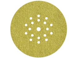 Wolfcraft 5634000 - 5 Discos Adhesivos De Lijar Grano Fino, Grano 120 Ø225 Mm