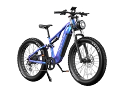Bicicleta Eléctrica Duotts E26, 750w, 48v, 20ah, Neumáticos Anchos De 26” 4.0, Autonomía De Hasta 120 Km, Velocidad De 55 Km/h, Frenos Hidráulicos, Sh