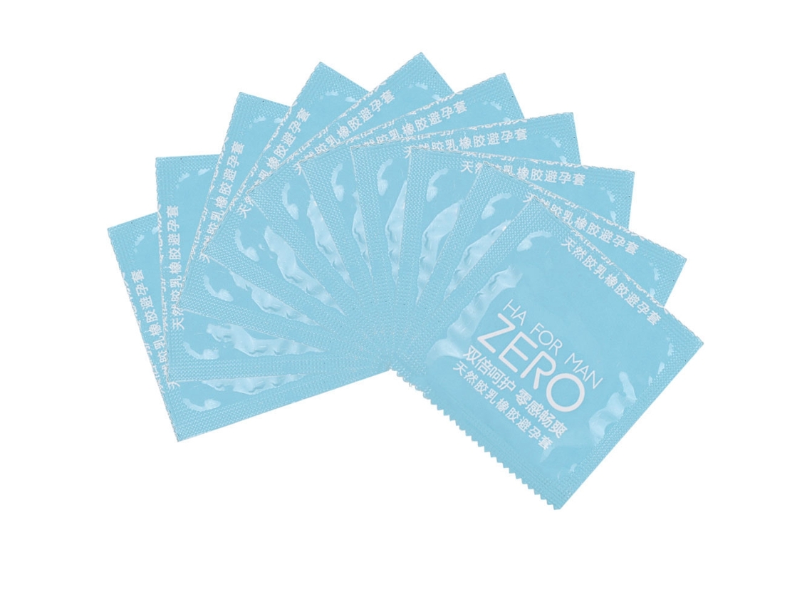 10 Uds/caja Preservativos Ultra Delgados De Látex Anticonceptivos Para Hombre (tipo B)