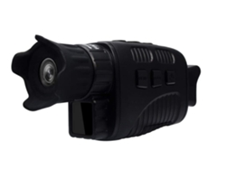 Dispositivo De Visão Noturna Infravermelho De Alta Definição Câmera Monocular De Visão Noturna Ao Ar Livre Telescópio Digital Preto Saisiyiky