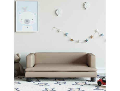 MAISON EXCLUSIVE - Sofá para niños de cuero sintético capucMaison Exclusive - no 80x45x30 cm