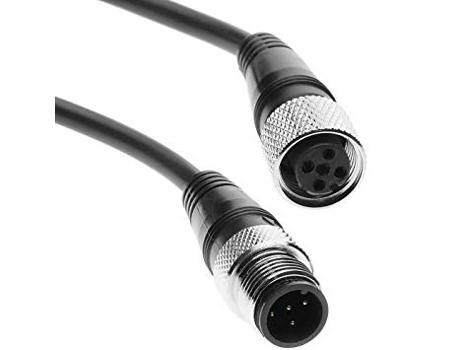 Cable de 30 mts con conector M12 para kits AHD de visión trasera YATEK, EL81069.