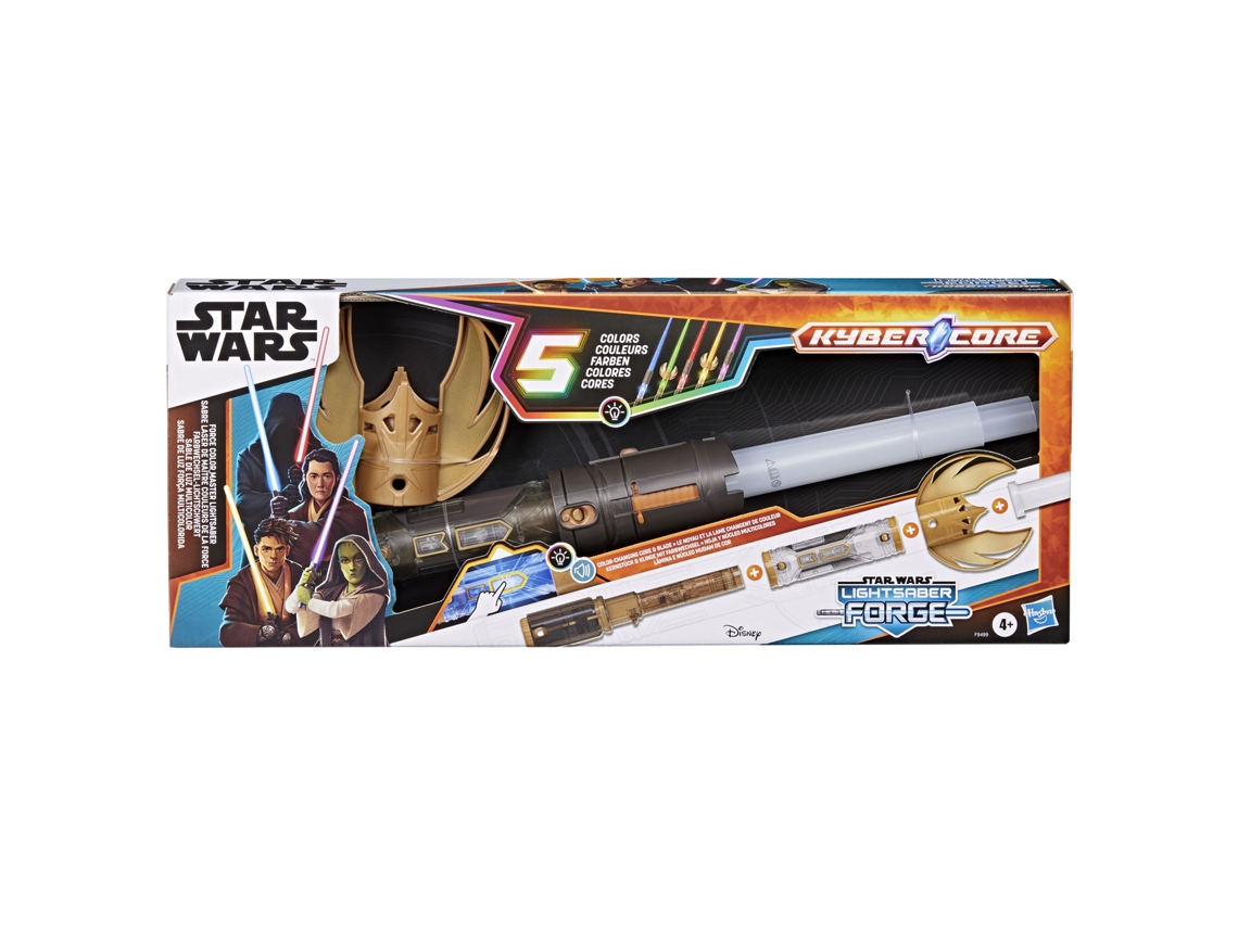 STAR WARS Lightsaber Forge, Sable de luz multicolor - Figura - STAR WARS - 4 Años