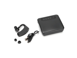 Auriculares Bluetooth Mono Inalámbricos V12 Con Pantalla Led, Carga Rápida Y Reducción De Ruido Para Oficina Y Negocios.