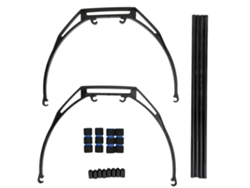Soporte De Rueda De Aterrizaje Aumentado De 2 Piezas Extendido Para Drones Dji F450 F550 Sk450 X60 X8