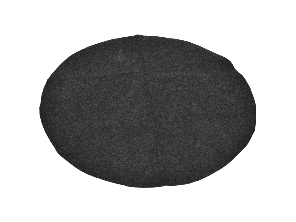 Toalla Redonda Para Barbacoa De 68x68 Cm, Pet+pe, Ignífuga Y Resistente Al Aceite, Para Parrilla Y Horno.