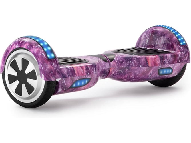Hoverboard E-RIDES 6.5AL-13 galaxy-pink (Autonomía: 1 h | Velocidad Máx: 12 km/h)