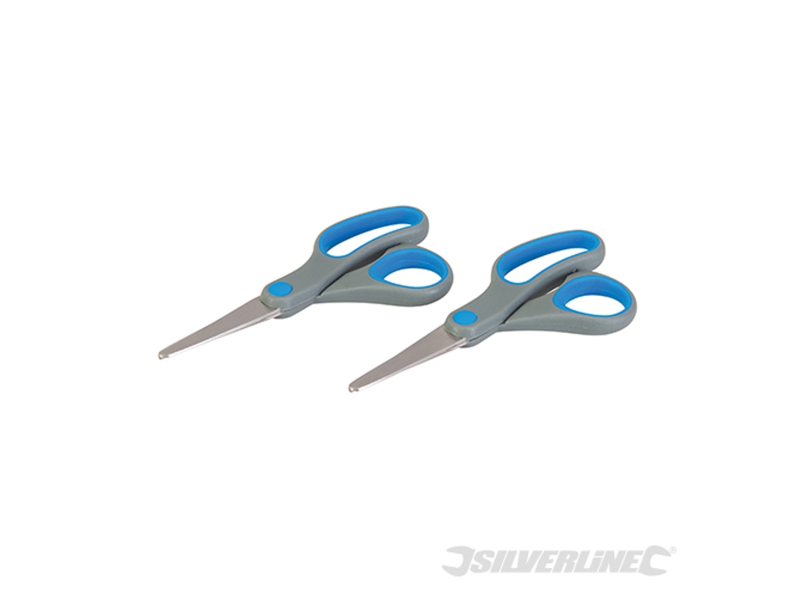 SILVERLINE 529366 Tijeras 2 Pzas