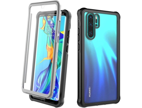 Carcasa Huawei P30 Pro Inf Con Protector Pantalla Negro Gris