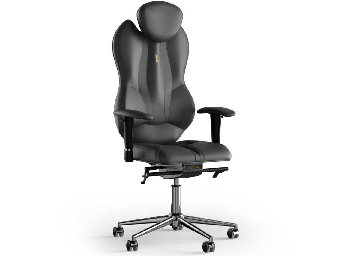 Silla de Oficina KULIK grand Cuero (Preto -130x50x50cm)
