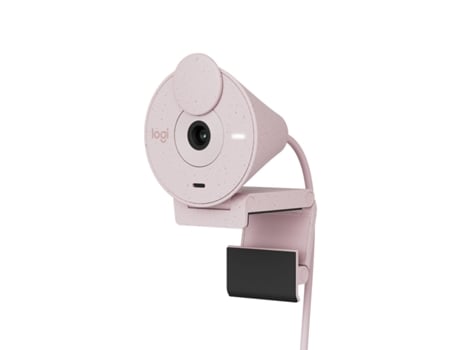 Webcam LOGITECH Brio 300 Cor de Rosa