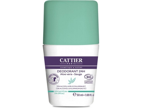 Desodorante CATTIER 24H Bio (50 ml)