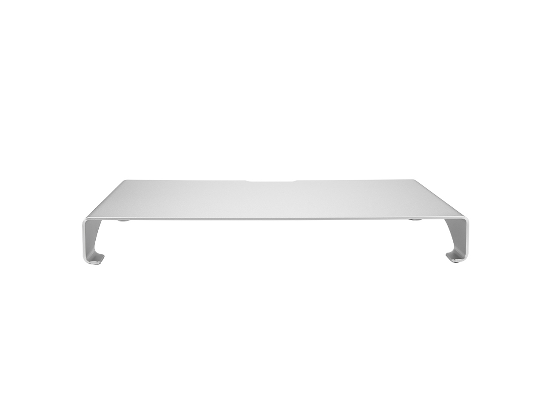 Soporte Organizador De Monitor De Aleación De Aluminio Para Portátil Notebook Plata
