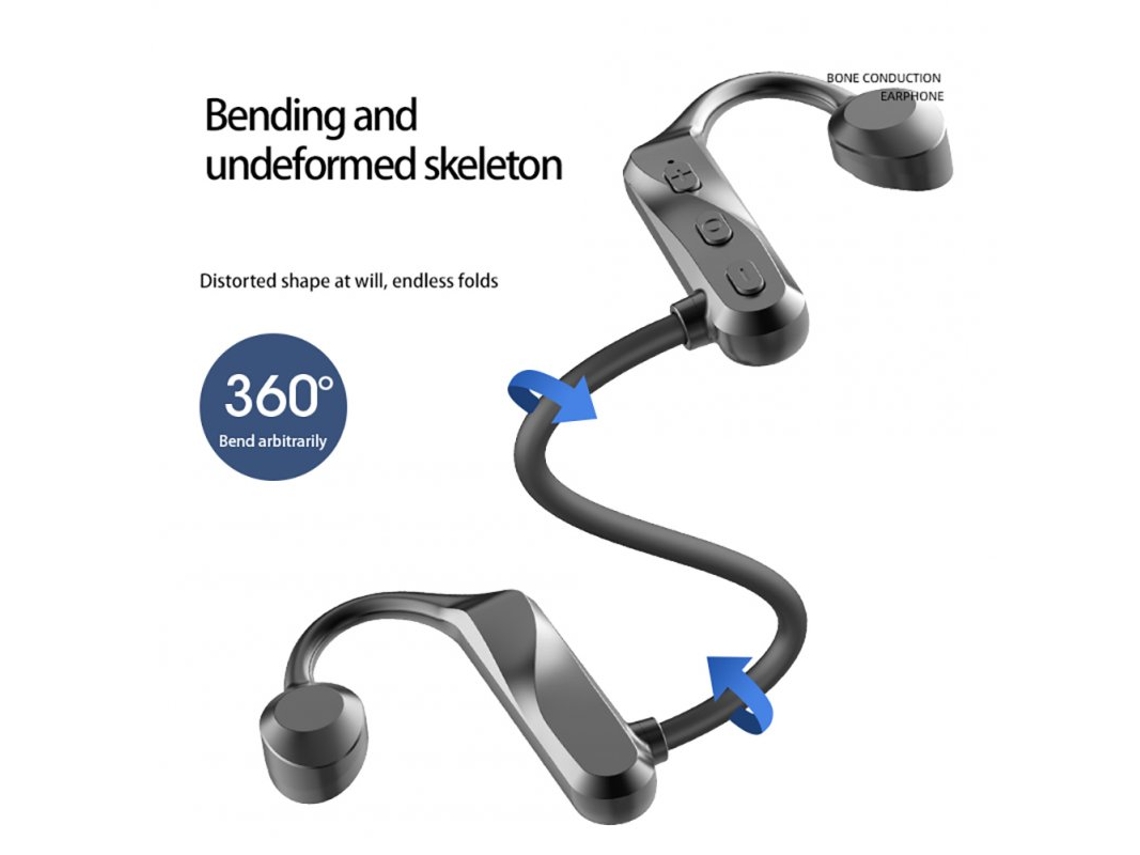 Auriculares Bluetooth K69 Banda para el cuello inalámbrica de
