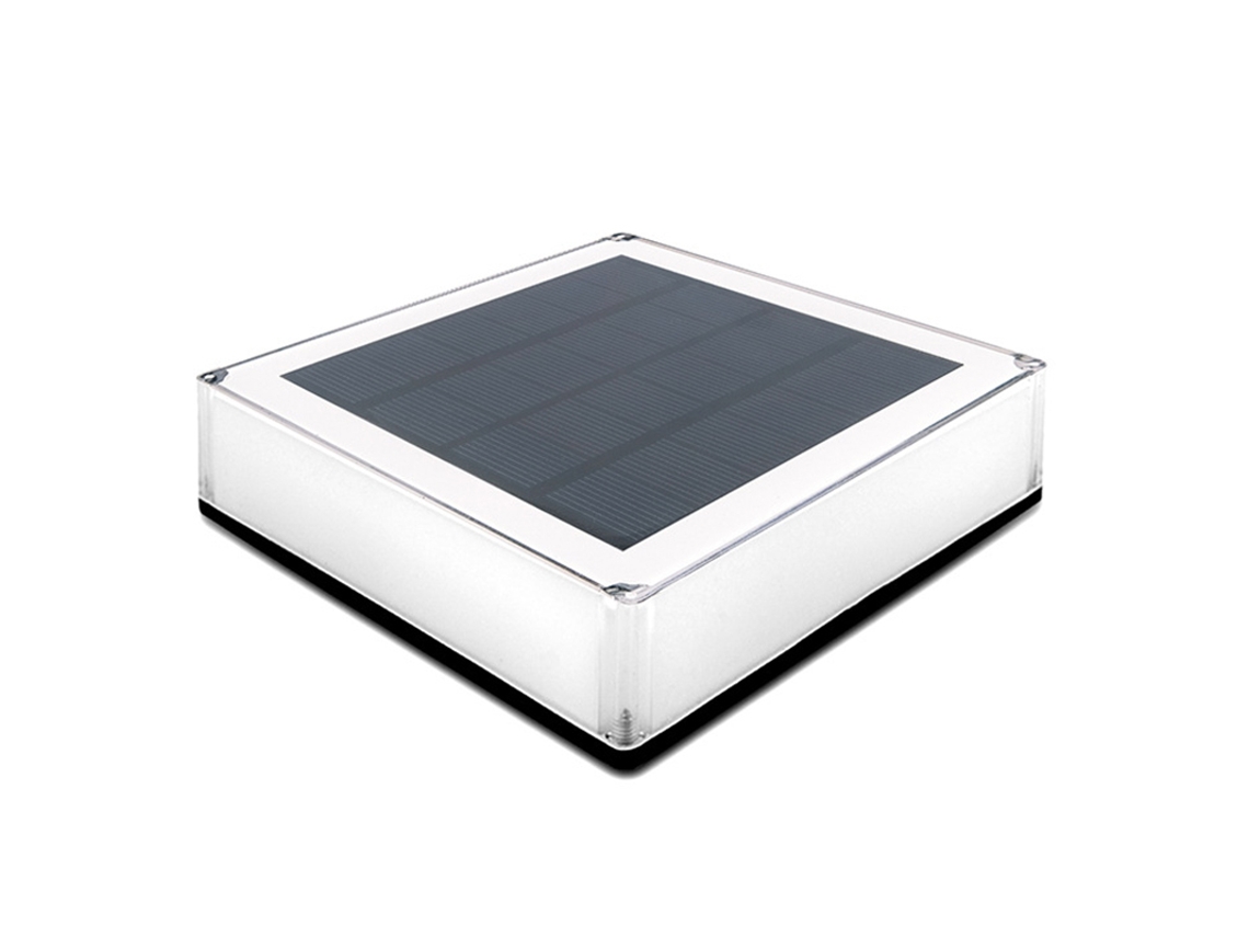 Yncm2026-lámpara De Poste Solar Led De Alta Iluminación Impermeable Estable Para Exterior Patio Jardín 3 Temperaturas De Color 3000k 4000k 6000k