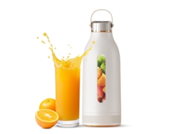 Licuadora portátil (batería recargable y 4 cuchillas)