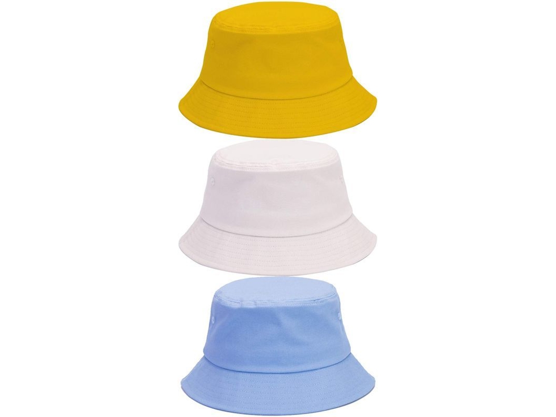 2026-linjou 3 Sombreros De Cubo De Algodón Verano Upf 50 Protección Uv Para Hombre Y Mujer
